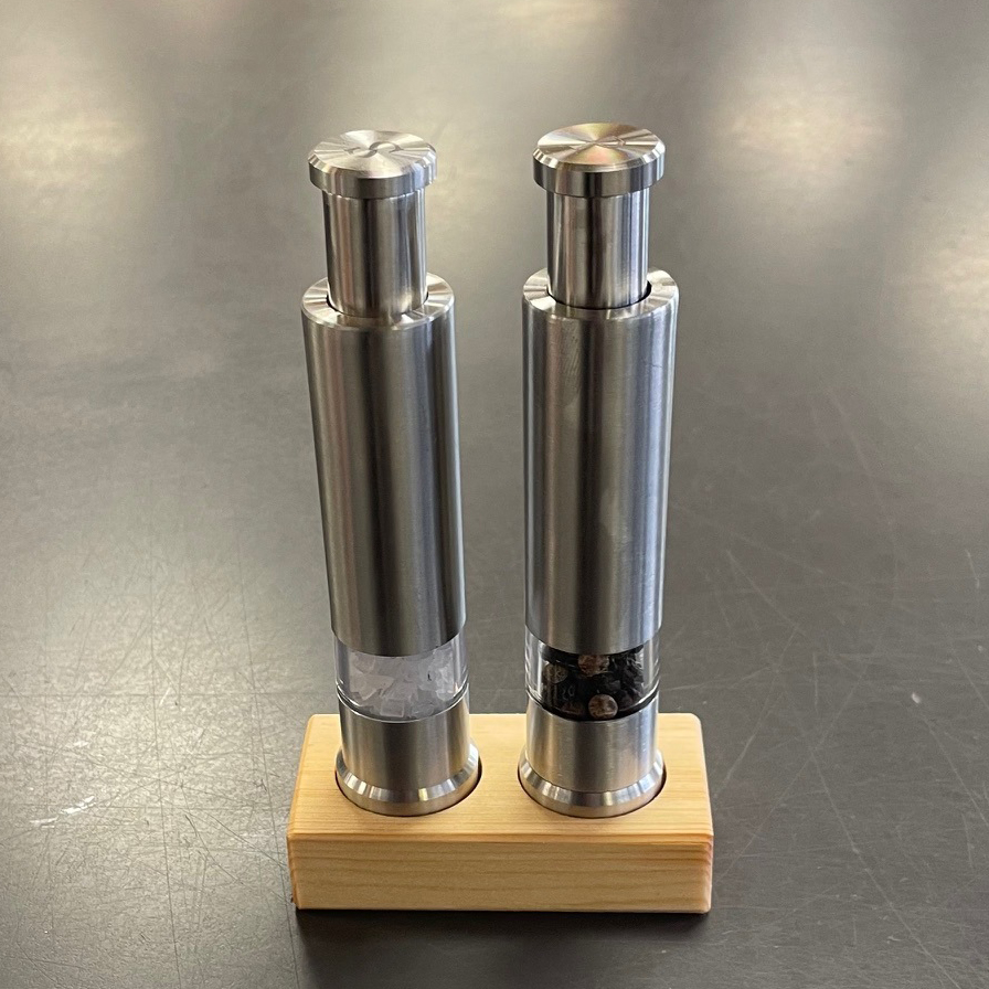 Salz- & Pfeffermühlen-Ständer "Easy-Wood"