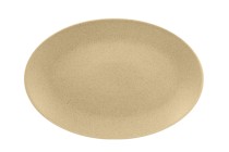 Platte oval "Genesis Mat" almond