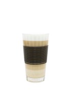 Latte Glass "Oxford Bar" Silicone
