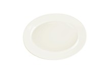 Platte-Teller tief oval "Core"