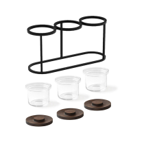 Buffet Glass Bowl Set "Tilt Mini Medium Triple"