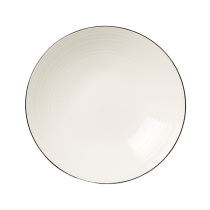 Soup plate "Concorde Black"