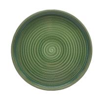 Teller flach "Rakstone Spot Nordic" Emerald
