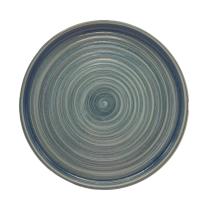 Teller flach "Rakstone Spot Nordic" Jade