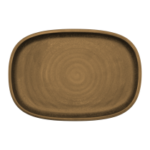 Plate "Ease Selva" Autumn Brown