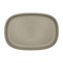Plate "Ease Selva"  Grey