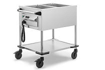 Bain Marie Cart ZUB 2"