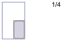 Food Service Container "PROFI" GN 1/4 