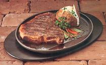 Steak-Brat+Servierpfanne "RUSTIKA"