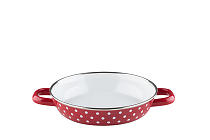 Egg Plate "Dot red"