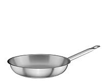 Sauteuse flach "Profi"