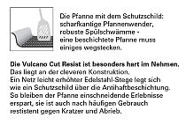 Saute Pan flat "Vulkano-Cut Resist"