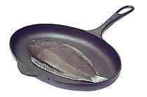 Fish Frying Pan "COUNTRY HOUSE"