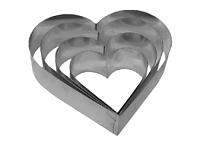 Cake Ring Set "HEART"