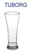 Goblet do piwa  "TUBORG"