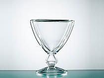Pucharek do lodów "BLOOMIX" z podwójną szklaną ścianką