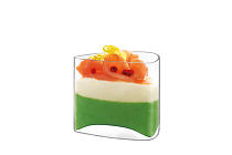 Amuse-Bouche Becher "Parma-triangle"