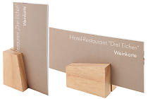 Menu Stand Set "KUBUS" 