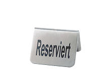 Table Stand "RESERVED"  