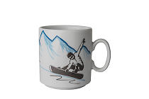 Kaffeebecher "SNOWBOARDING" 