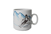 Kaffeebecher "SKIING"