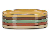 Platte oval "Revol Caractere"