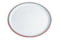 Pizza Plate "RED GREEN"