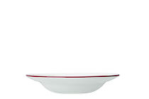 Teller tief "Bead Band" Maroon
