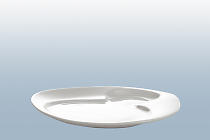 Teller flach "Breakfast-NABUR" 