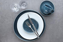 Obertasse "Junto" blau