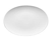 Platter oval "Mesh white"