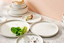 Plate flat "Taste stacking"