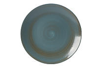 Teller flach "Studio Glaze" ocean