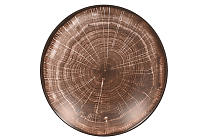 Teller tief "Woodart" Oak Brown