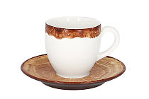 Coffee Saucer "WOODART"