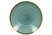 Plate deep "Twirl Lagoon"