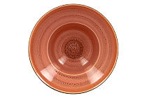 Plate extra deep "Twirl Coral"