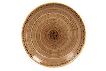 Plate flat "Twirl Shell"