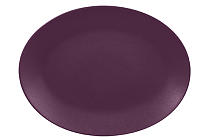 Platte oval "Neofusion Mellow" Plum Purple