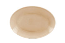 Platte oval "Vintage" beige