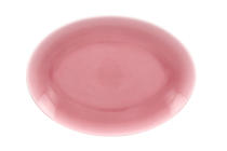 Platte oval "Vintage" rosa