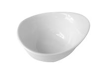 Schüssel "Rakstone Spot Organic" White