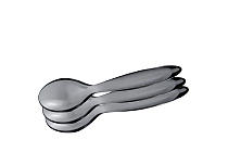 Egg Spoon "Pic-black"