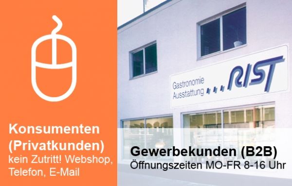 Neue Öffnungszeiten für Gewerbekunden (B2B)