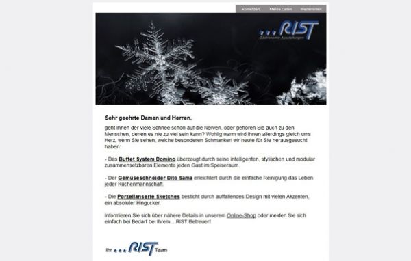 Neu im ... RIST Sortiment